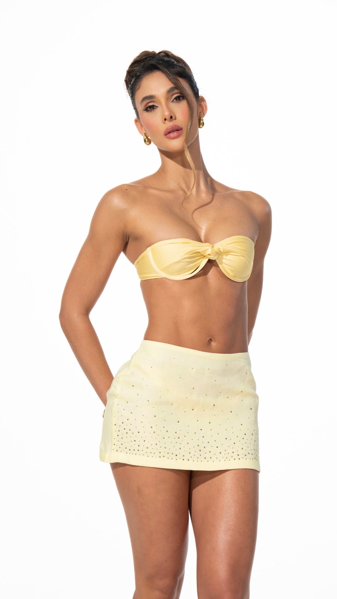Falda Solea - Color Amarillo