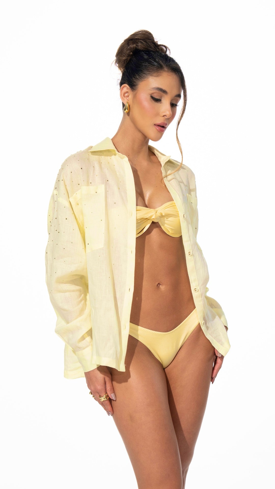 Camisa Solea - Color Amarillo