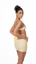 Falda Solera - Color Amarillo