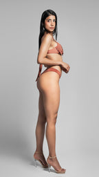 Bikini Ámbar - Color Terracota