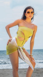 Cover Up Nacar - Color Verde Pistacho