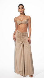 Set Duna Falda Larga - Color Dorado