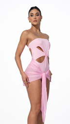 Set Crystal - Color Rosa